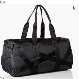 Under Armour black gym duffle